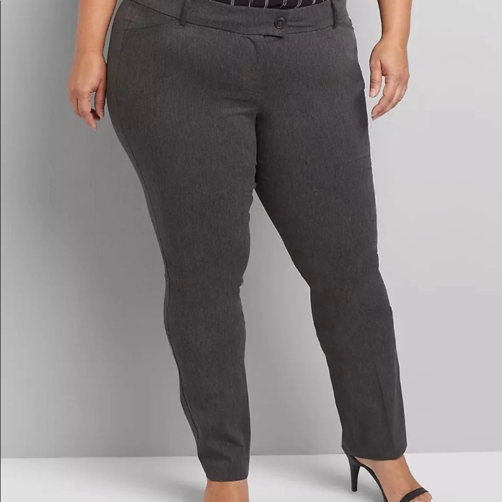 Lane Bryant Allie Straight Leg Dress Pants
